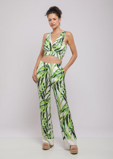 Straight fit pants